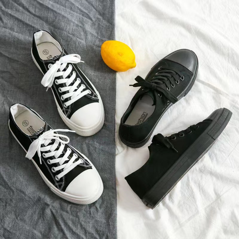 [ Letsdeal.iD ] Sepatu Sekolah Sepatu Kanvas Sepatu Sneakers Import Premium Quality SP 57