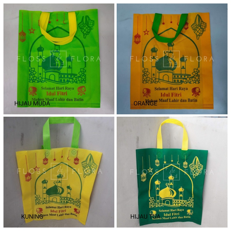 

Aksesoris Lebaran / Idul Fitri / Tas Gomico idul Fitri 38X45