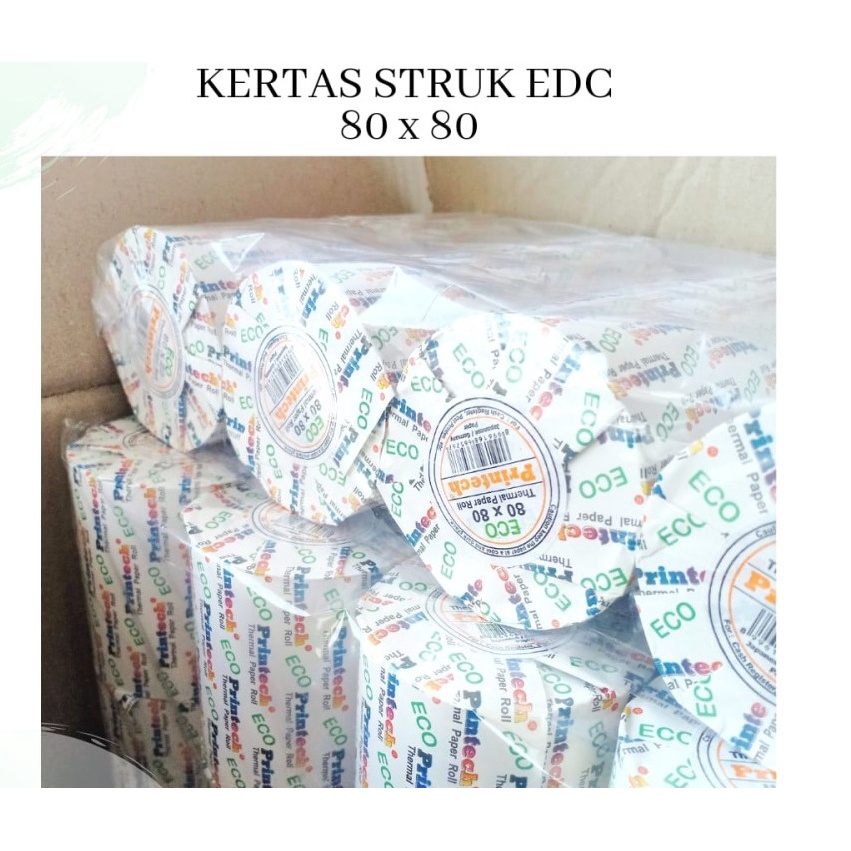 

PROMO Kertas Thermal Kasir 80x80 ECO Ekonomis 80 x 70 PRINTECH 1 ROL