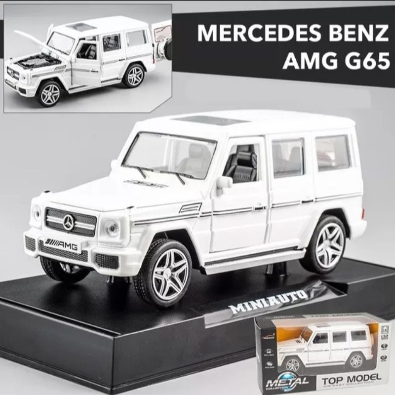 Diecast Mercedez Benz AMG G65 Alloy - Mainan Miniatur Mobil Koleksi