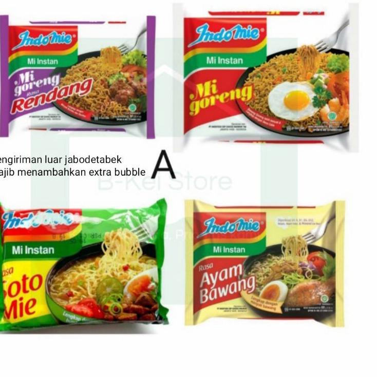 

☆ Mie Instan Indomie 1 dus 40 pcs campur Goreng + Kuah ♝