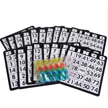 ENS.DE Permainan Bingo Set - ZP001 - Multi-Color