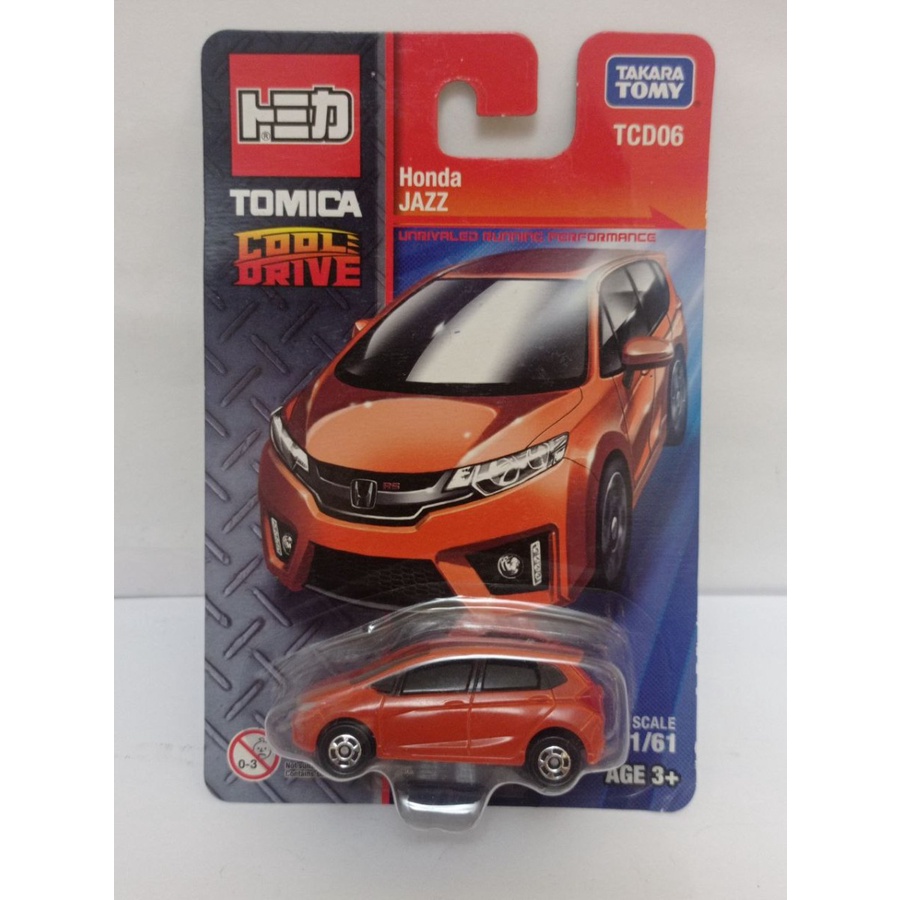 Tomica Cool Drive Honda Jazz miniatur mobil takara tomy pajangan murah