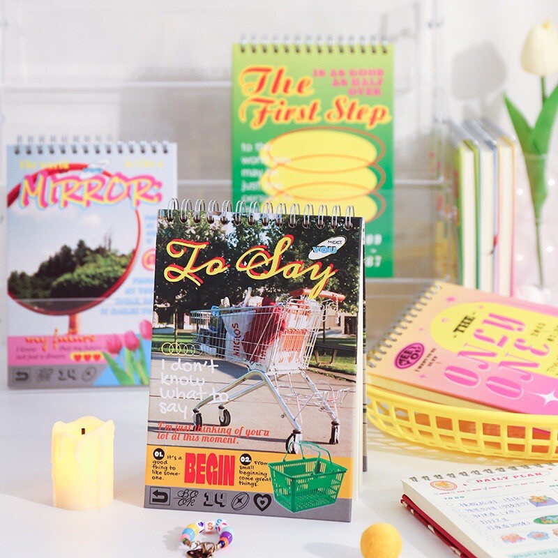 

Colorful Weekly Daily Planner Agenda Journalling Korean Style Buku 02
