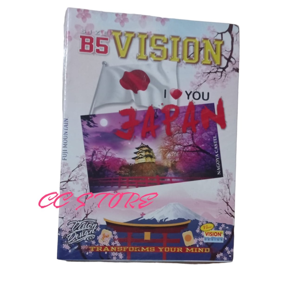 

Vision Buku Tulis Boxy 42 Isi 6 Buku