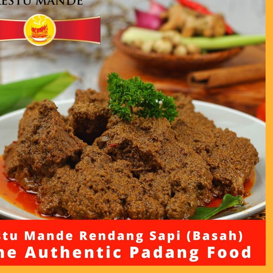 

➸ Restu Mande [Terbaru] Rendang Sapi (Basah) Pedas 300gr ☀