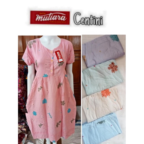 Daster Centini/Kimono Motif  Kekinian/ Baju Tidur Dewasa Wanita