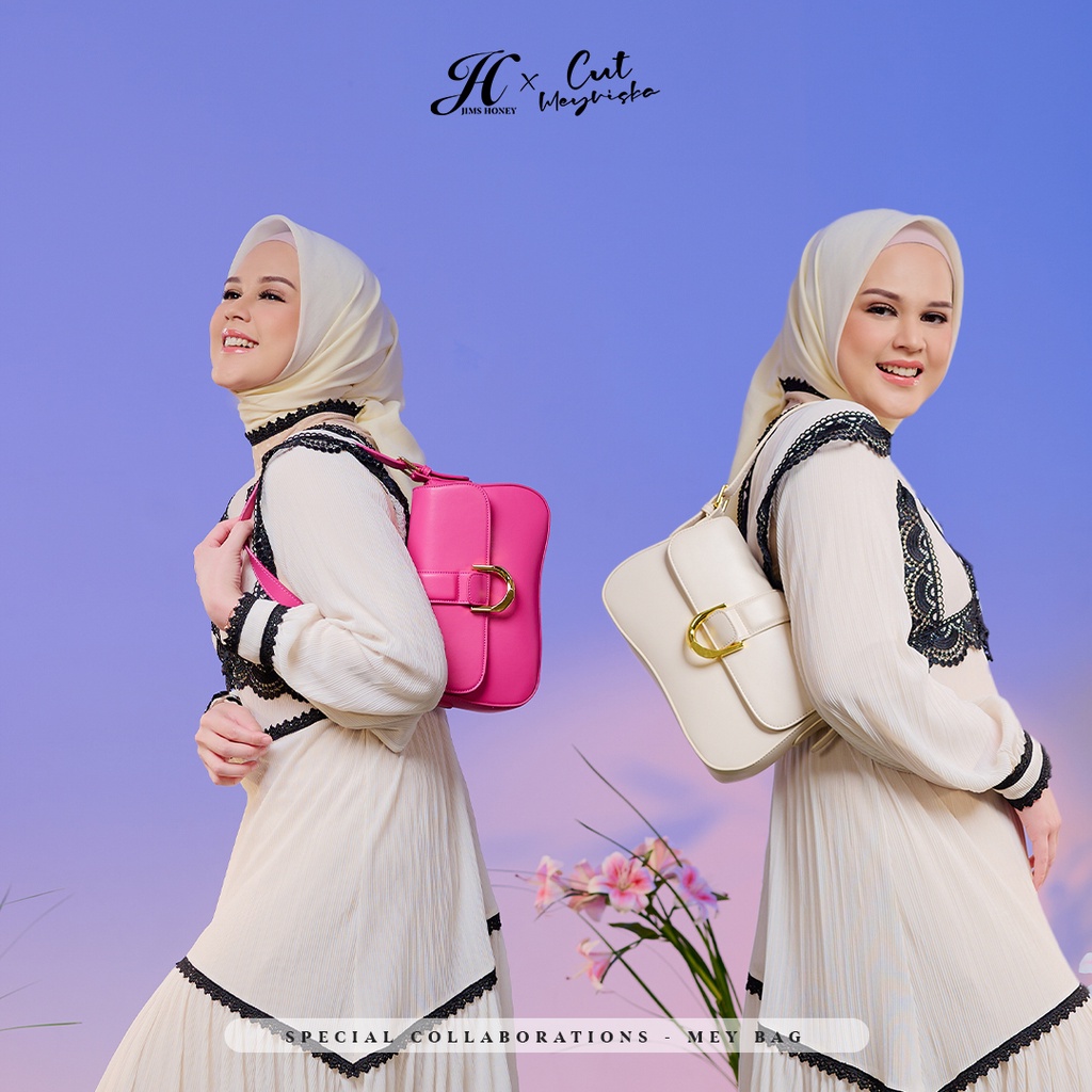 SPECIAL COLLABORATIONS JIMS HONEY x CUT MEYRISKA TAS WANITA MEY BAG