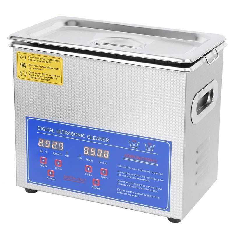 Mesin Pembersih Perhiasan Ultrasonic Cleaner 120W - MH-020S - Silver