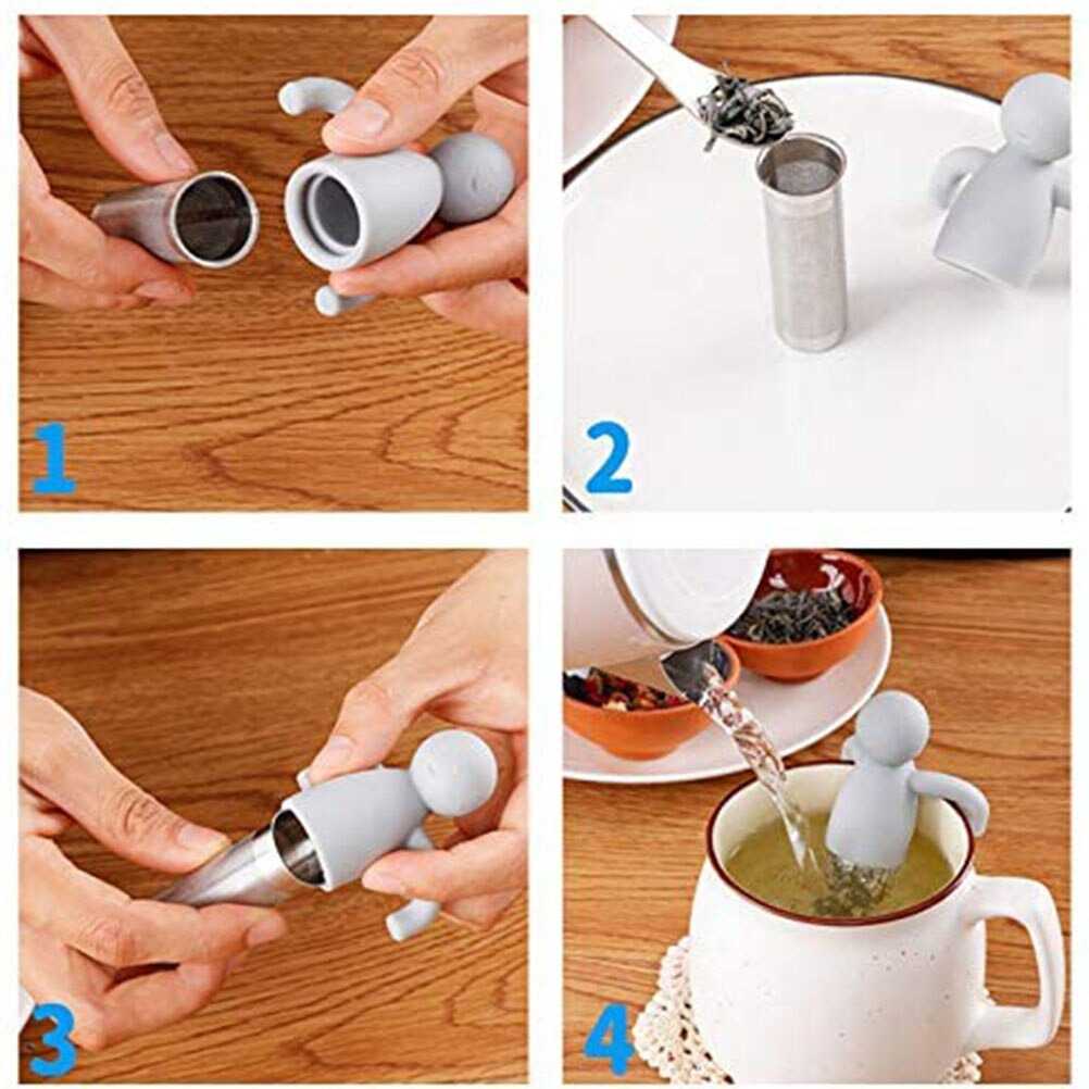 (BISA COD) FTIHSHP BalmyDays Saringan Teh Tea Filter Infuser Filter Chilling Man - K523