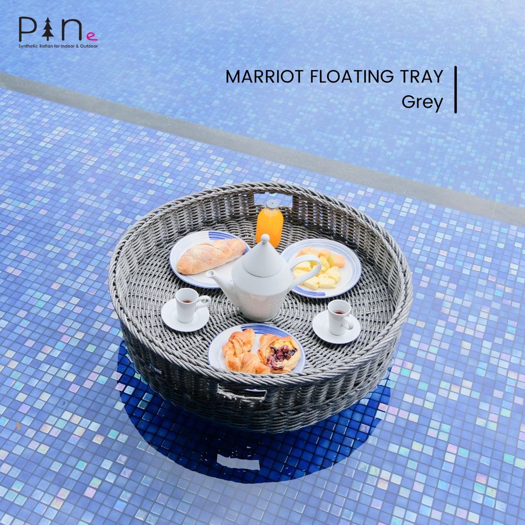 Nampan Apung Rotan / Floating Breakfast - Marriot Floating Tray