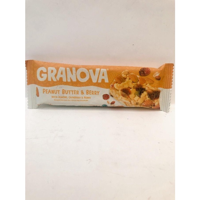 

Granova Makanan Ringan Bar 26g Peanut Butter & Berry