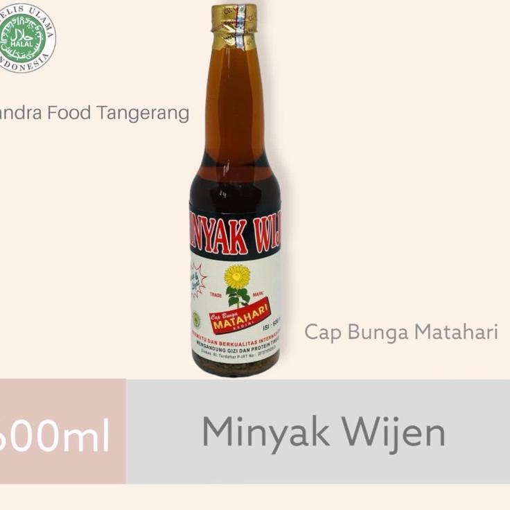 

PROMO HARI INI Minyak Wijen Halal Cap Bunga Matahari Ukuran 600ML 