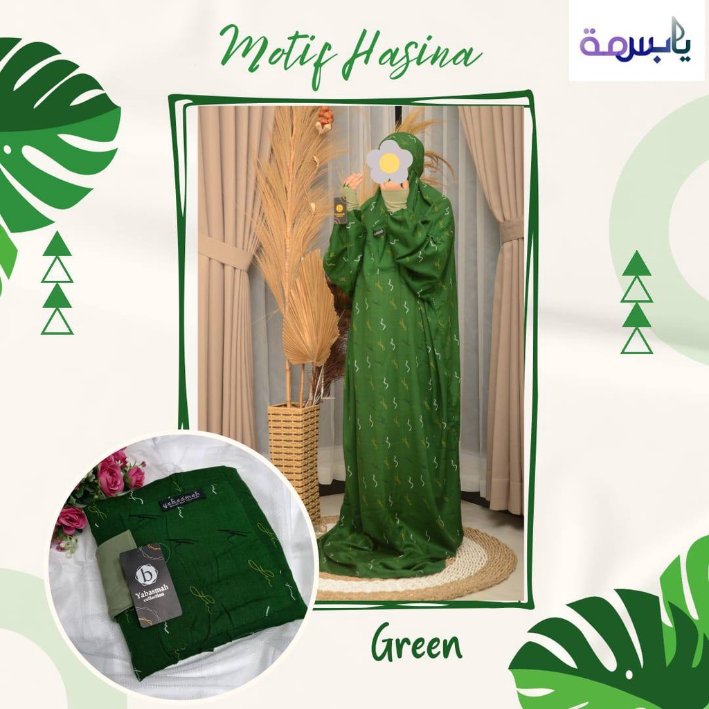 MUKENA MOTIF/YA BASMAH/MUKENA MANSET/TEROMPAH HADROMAUT/MUKENA TERUSAN/MUKENA RAYON