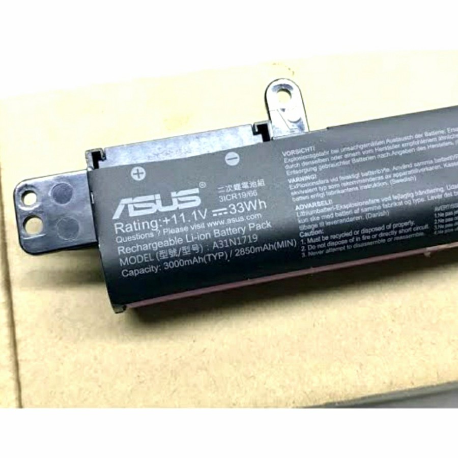 Baterai Laptop Asus A407 A407U A407UA A407M A31N1719 X409 Original