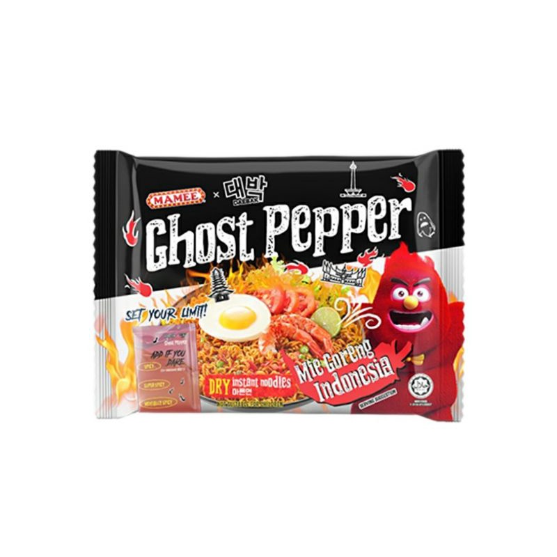 MAMEE Ghost Pepper Mie Instan Goreng Indonesia 121 g.