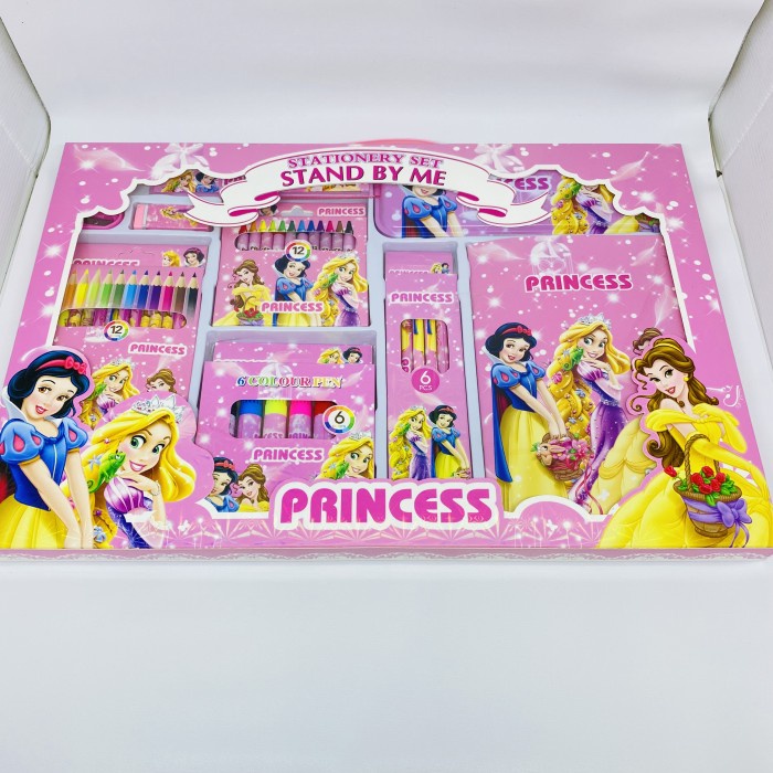 

Stationary set xl peralatan tulis gambar anak lengkap disney princess