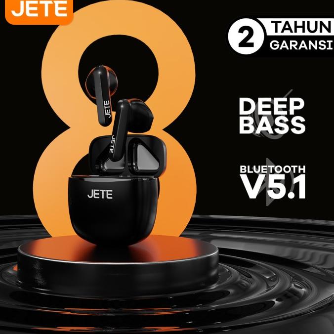 TWS Earbuds Headset Bluetooth JETE T8
