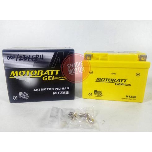 Aki Motobatt Gel Mtz5S Debezzz