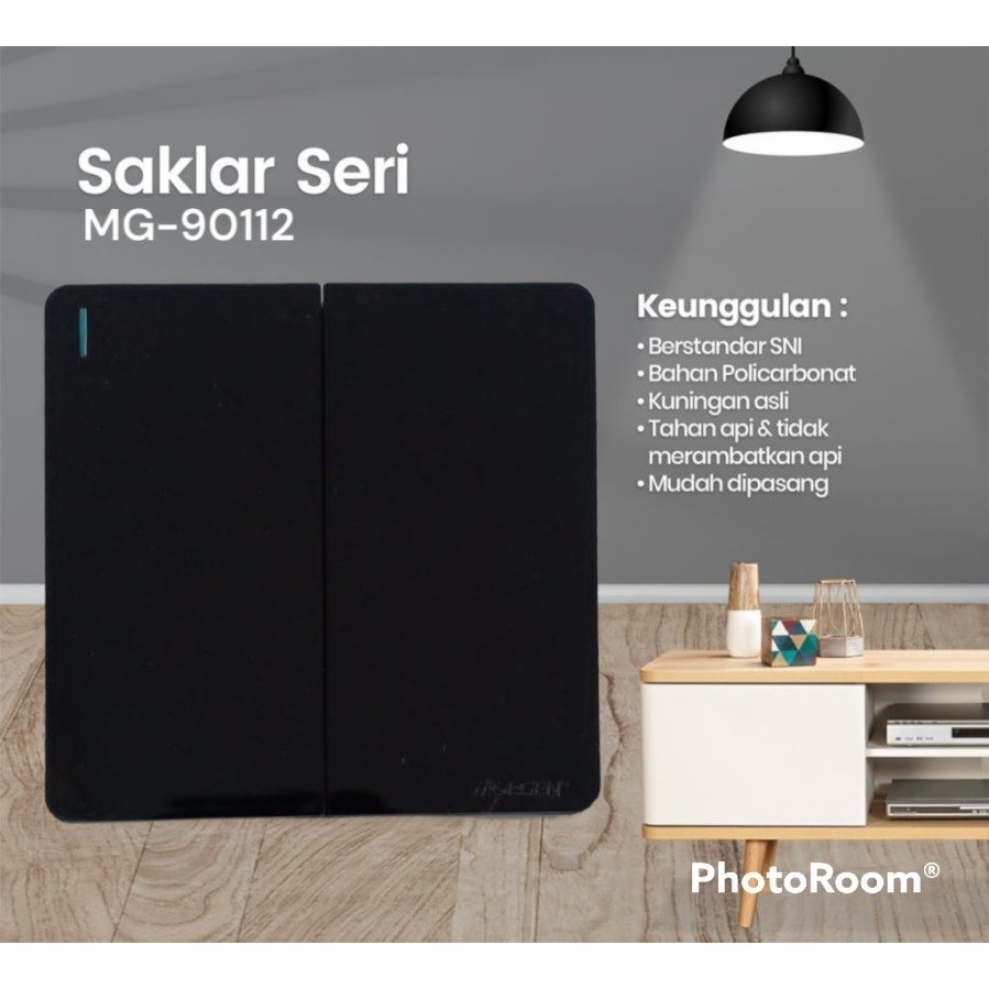 Saklar Seri MORGEN IB / Saklar Double MORGEN IB - MGES-90112