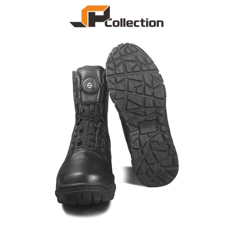 Sepatu PDL Tactical Tali Putar Sicarius Merk Milestone Standart Jatah TNI POLRI KEMHAN