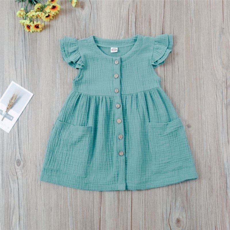 BabyGo DRESS ANAK BAYI SHENNA CRINGKEL PREMIUM 100%cotton