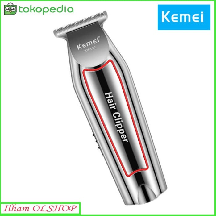 HAIR CLIPPER KEMEI DETAILER KM-032 MESIN CUKUR RAMBUT KUMIS JENGGOT