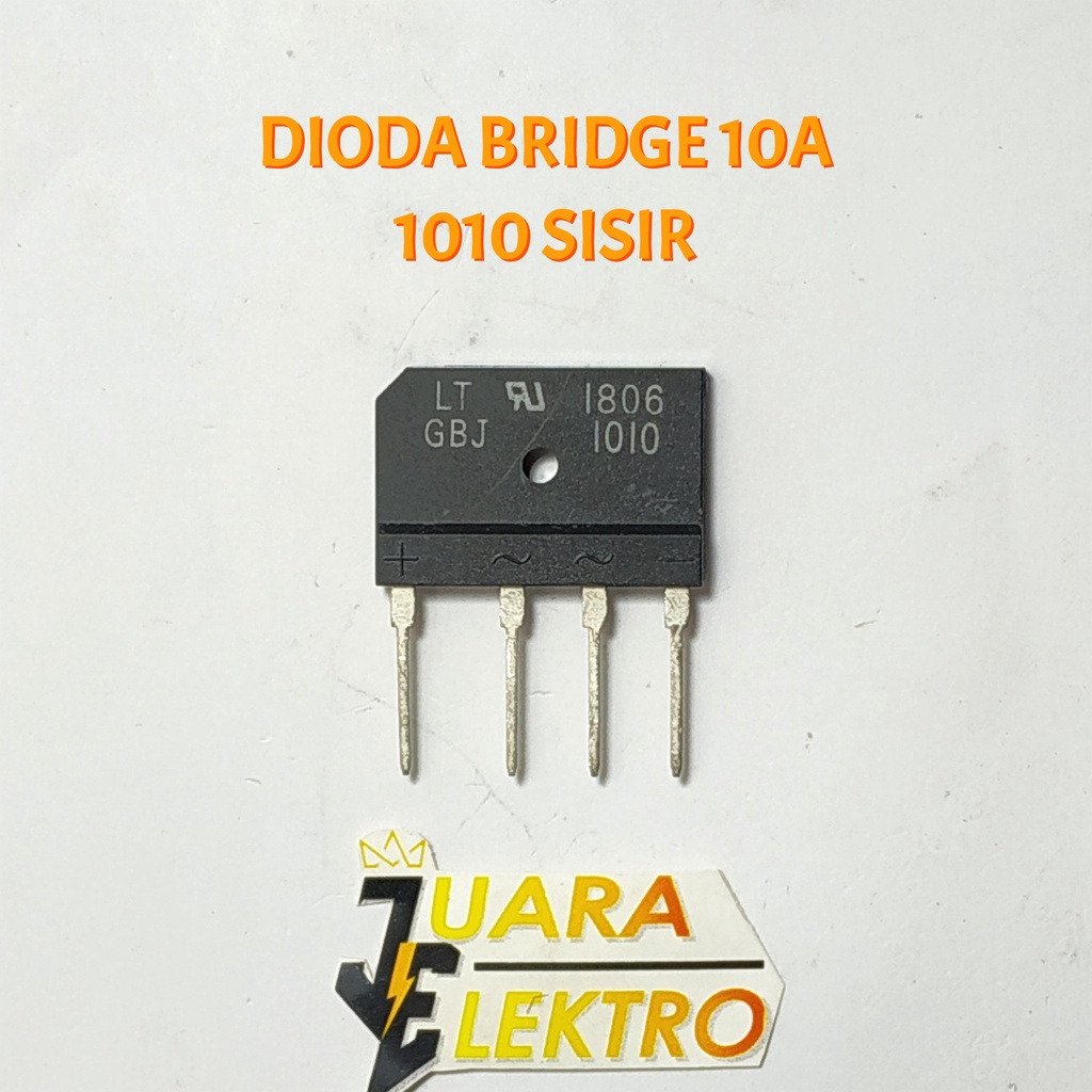 DIODA BRIDGE 10A 1010 SISIR | Dioda Kiprok 10A / 1000V Model Sisir