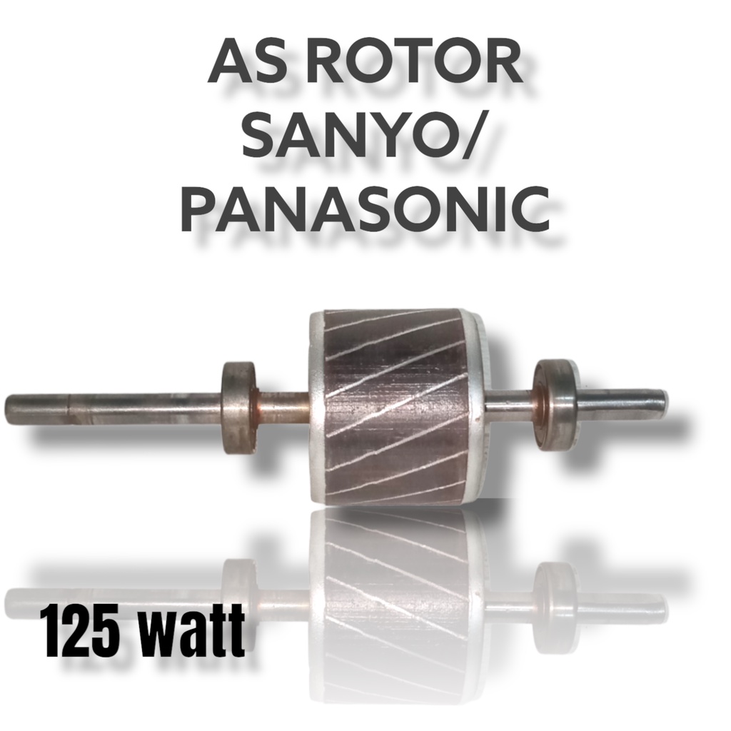 AS Rotor pompa air sanyo/panasonic type 125 watt