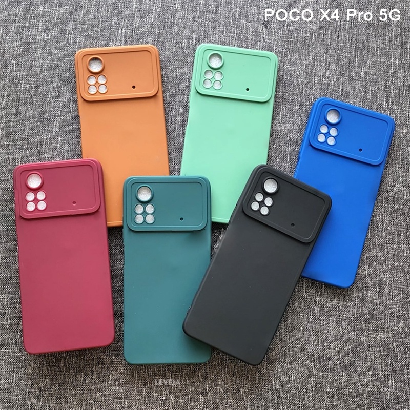 Softcase POCO X4 Pro 5G Case 3D Pro Camera Gel Silika Casing