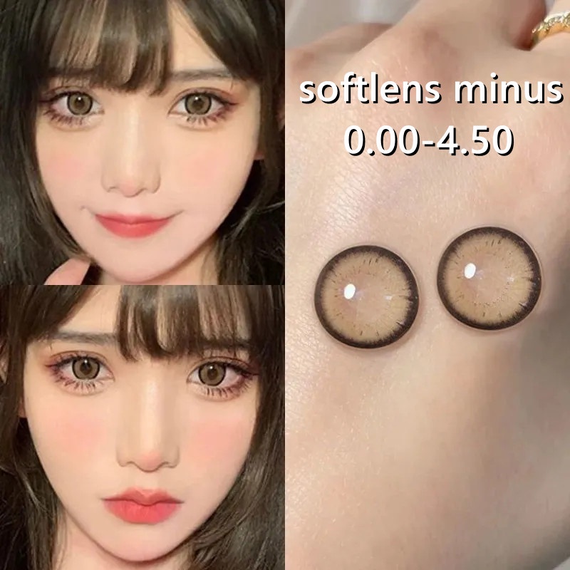 （COD）soflensMinus 1.00-minus 4.50 color lens, kadar air 38%, diameter 14-14.5MMsoftlensminus