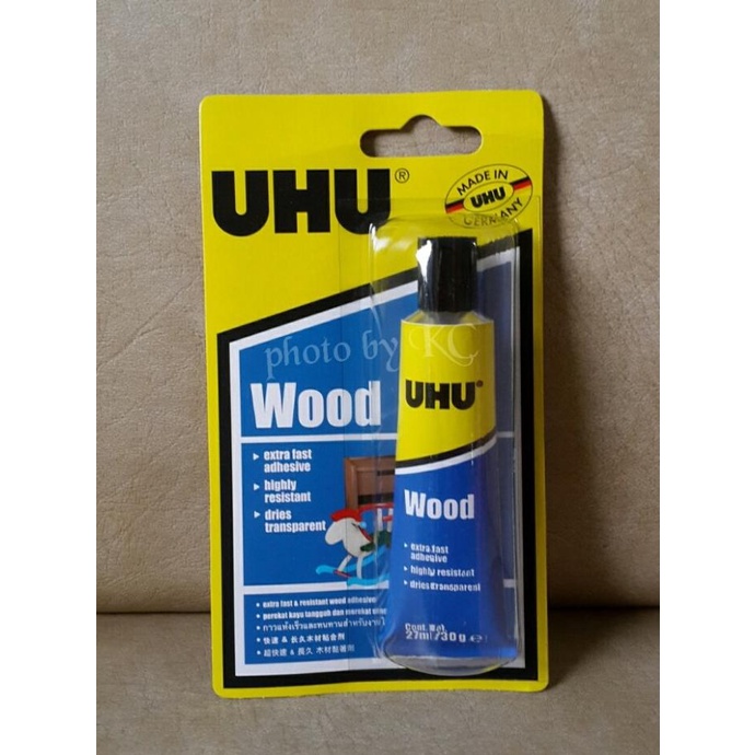 

ATK0221UHU 27ml WOOD Uhu lem kayu daya rekat tinggi glue aman
