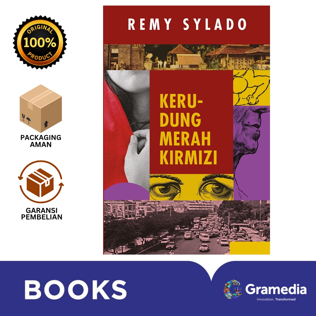 Gramedia Bali - KERUDUNG MERAH KIRMIZI