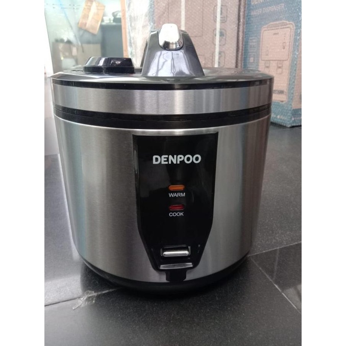 Display Denpoo Rice Cooker DMJ 881 Stainless Steel (bclass) Bergaransi