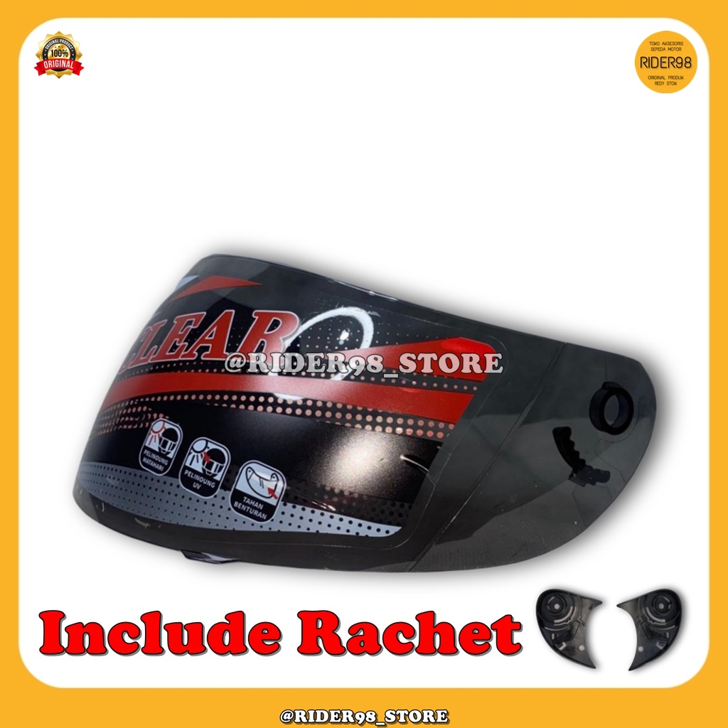 Kaca Helm Mds Blade - Blade 200 - Mds Sparta - Viper - Vegas Visor - Ink 2In1, Vektor, Crypto, Newto