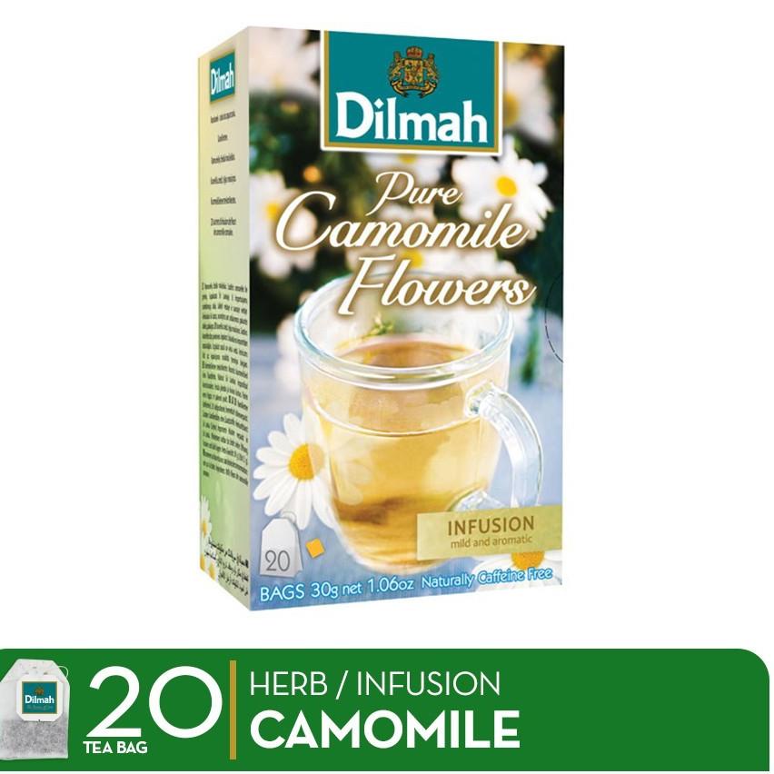 

[KODE 77] DILMAH Pure Camomile Flowers 20 bags / Teh Dilmah Chamomile Flower