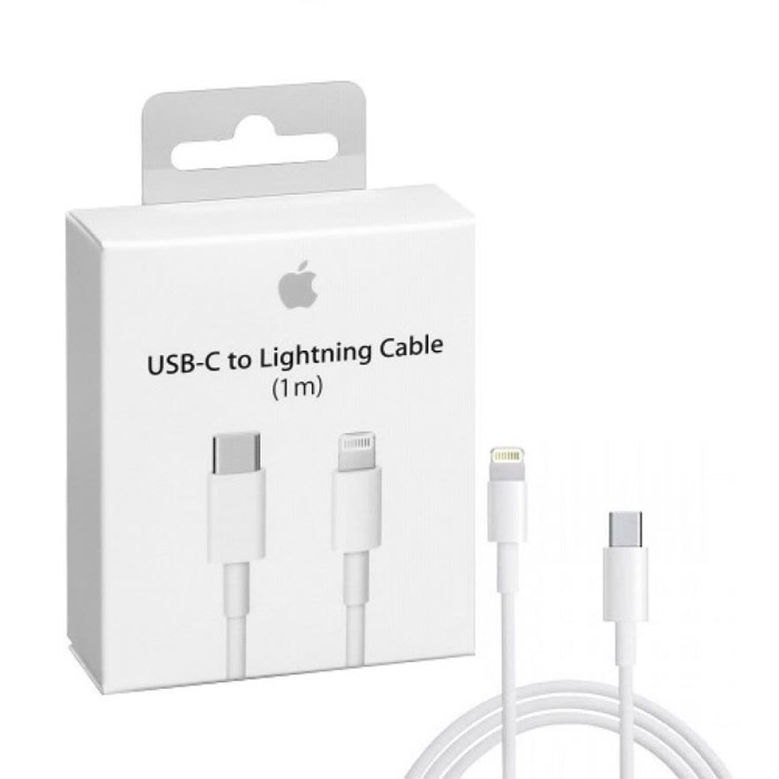 KABEL IPHONE TYPE C TO LIGHTNING 1M KABEL CHARGER HP HANDPHONE KABEL DATA PB POWER BANK POWERBANK TY