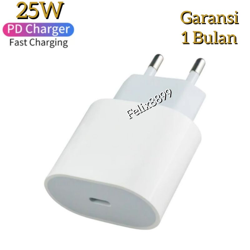 Adaptor Adapter Charger Fast Charging 25W USB C Type C