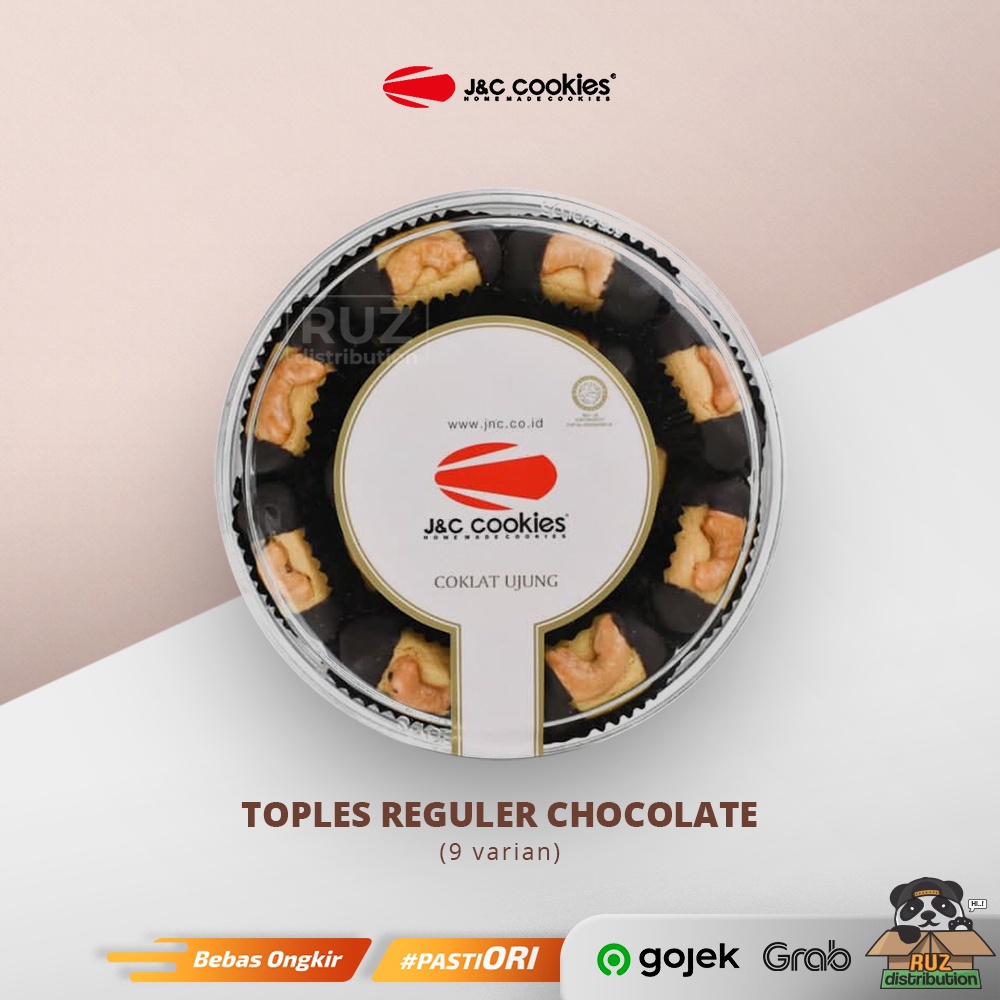 J&amp;C Cookies JnC Cookies Reguler Chocolate Series