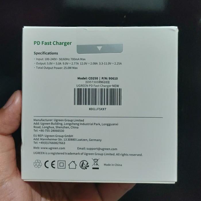 Ugreen Pd 25Watt Super Fast Charging Samsung Pps Cd250 New - 90610