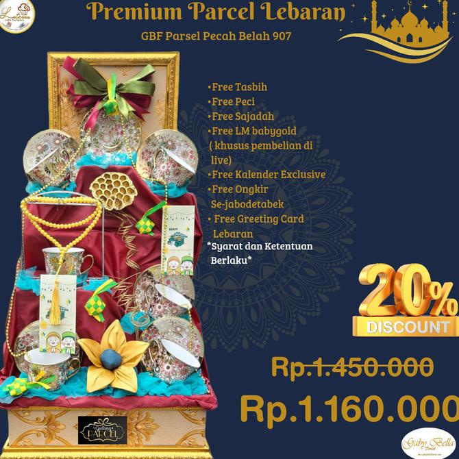 

Parcel Lebaran Gbf 907 Parcel Teaset, Hamper Lebaran,Parcelpecahbelah Istanasembakoo