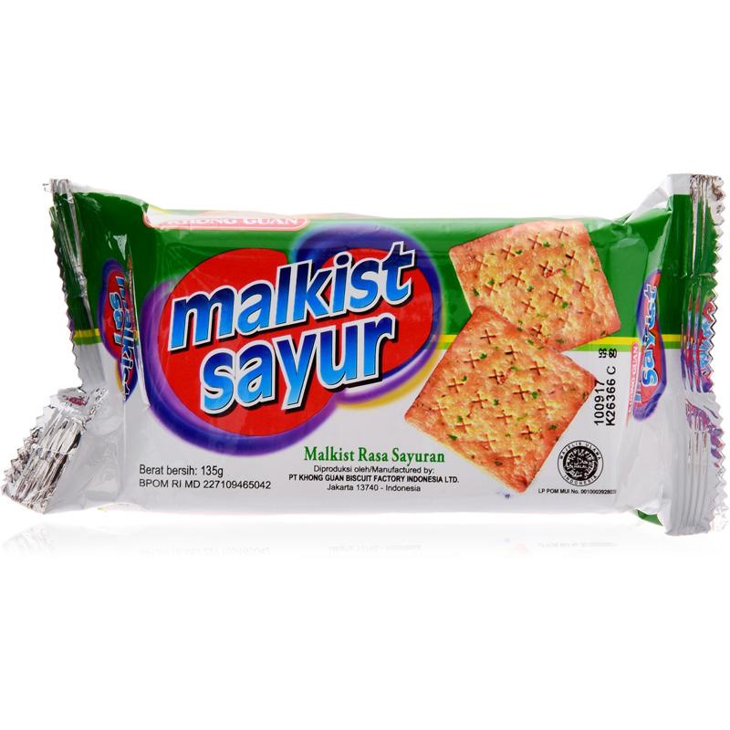 

KHONG GUAN Malkist Sayur 145g
