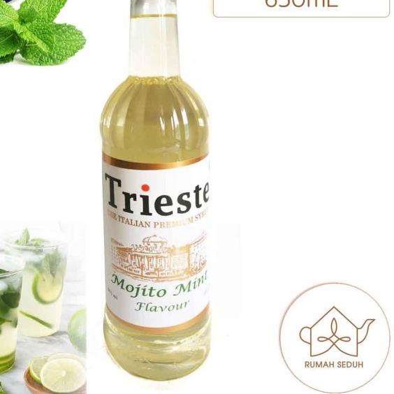 

➯ 650 mL Sirup Mojito Mint Trieste - Mojito Mint Premium Syrup ✶