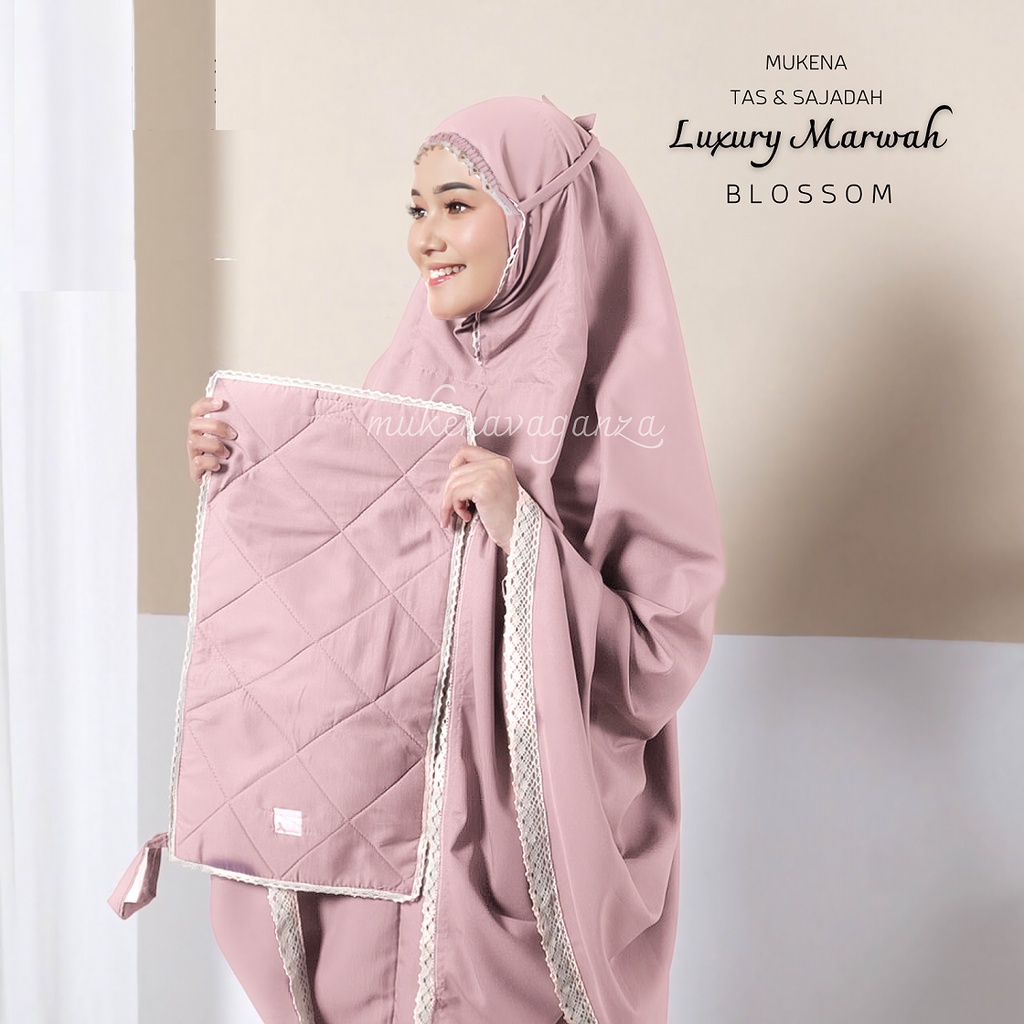 Mukena Dewasa Katun  Free Tas Sajadah Terfavorit Grosir