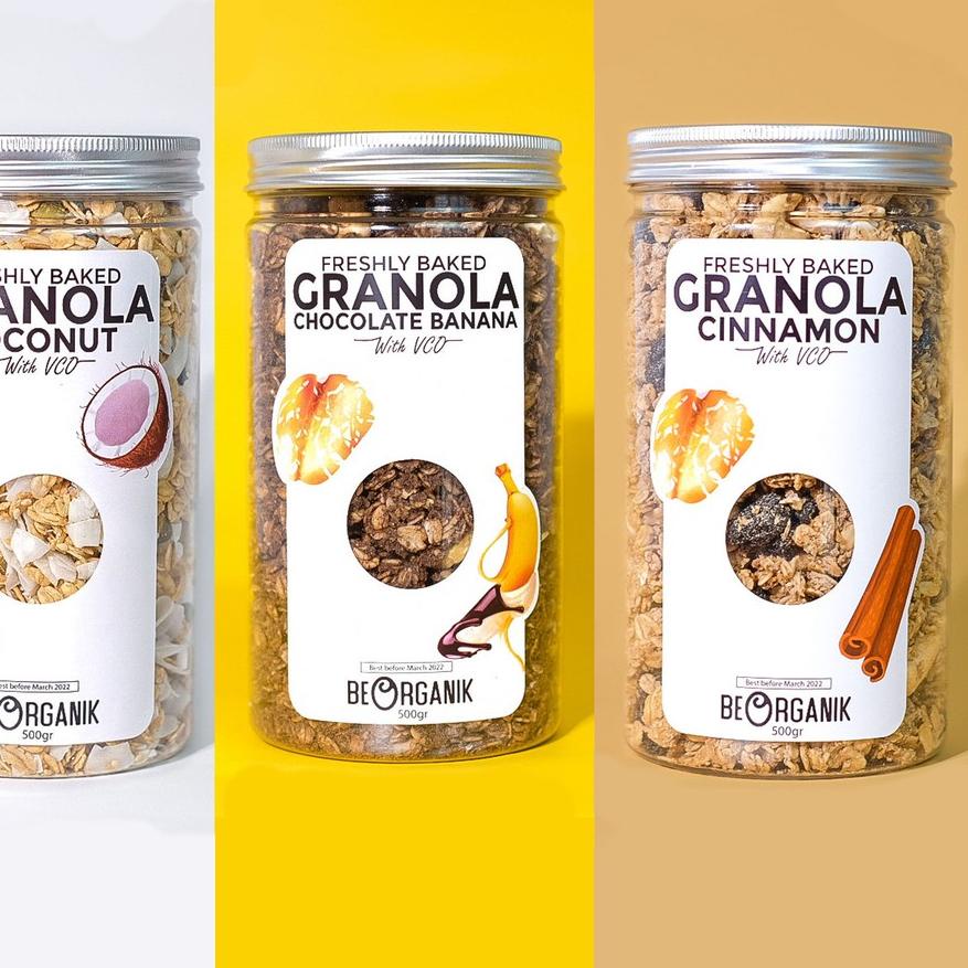 

♡ Beorganik Granola Roasted with Extra 500gr ➻