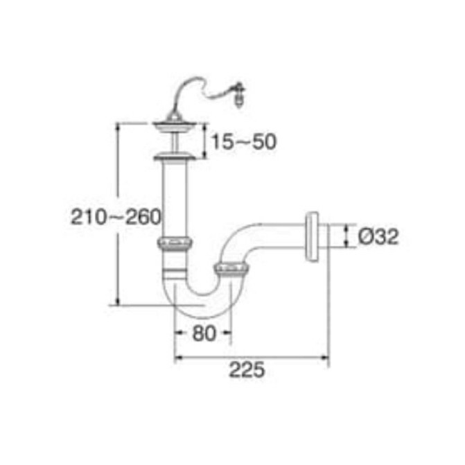 sifon Leher Angsa San -Ei HN 71/ HN71 original