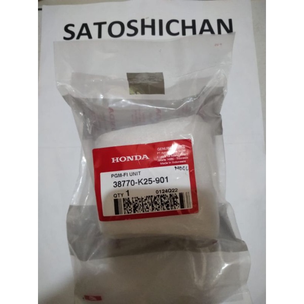 Ecu Beat F1 Kasar 38770-K25-901 Original AHM