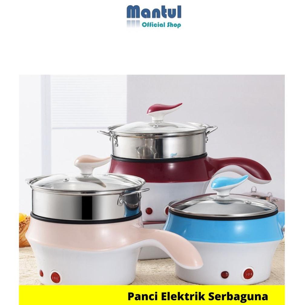 MANTUL - PANCI LISTRIK PANCI ELEKTRIK FRYPAN HOTPOT SERBAGUNA DENGAN STREAMER KUKUSAN HEMAT DAYA WAT