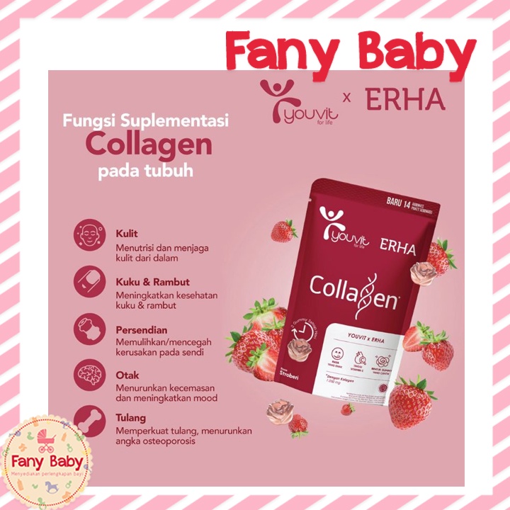 YOUVIT X ERHA COLLAGEN ANTI-AGING 14 GUMMIES