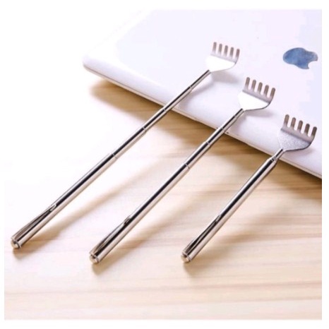 Alat Garuk Punggung Badan Penggaruk Stainless Steel Tarik